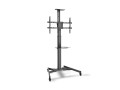 Digitus Stojak mobilny pojedynczy z półką, 1xLCD, max. 70", max. 50kg, VESA max. 600x400