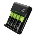Green Cell Ładowarka VitalCharger 4xBaterie  AA 2000mAh