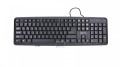 Gembird Klawiatura Standardowa USB czarna Cyrylica KB-U-103-RU