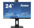 IIYAMA Monitor 24 XUB2490HSUC-B1 IPS,FHD,CAM,MIC,HDMI,DP,VGA,USB2.0