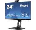 IIYAMA Monitor 24 XUB2490HSUC-B1 IPS,FHD,CAM,MIC,HDMI,DP,VGA,USB2.0