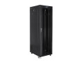 LANBERG Szafa instalacyjna rack stojąca 19 42U 800x800 czarna, drzwi szklane LCD (Flat pack)