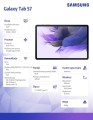 Samsung Tablet Galaxy Tab S7+Lite 12,4 T736 5G 6/128GB Czarny