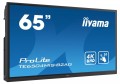 IIYAMA Monitor 65 cali TE6504MIS-B2AG PureTouch-IR,IPS,24/7,4K,USB-C,7H,S.PC
