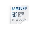 Samsung Karta pamięci MB-MC512KA/EU EVO+ mSD +Adapter