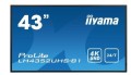 IIYAMA Monitor wielkoformatowy 42.5 cala LH4352UHS-B1 4K,24/7,SDM,IPS,ANDROID,500cd,DaisyChain