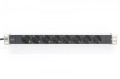 Digitus Listwa zasilająca PDU 19" RACK 8xSchuko, 2m 1xSchuko, 16A, aluminiowa
