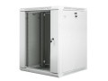 LANBERG Szafa instalacyjna wisząca 19'' 15U 600X600mm szara (drzwi       szklane)