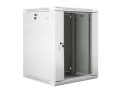 LANBERG Szafa instalacyjna wisząca 19'' 15U 600X600mm szara (drzwi       szklane)