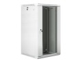 LANBERG Szafa instalacyjna wisząca 19 22U 600X600mm szara (drzwi szklane)