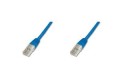Digitus Patch cord U/UTP kat.5e PVC 0,5m Niebieski