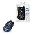 LogiLink Mysz USB dla graczy, 2400 DPI, czarna