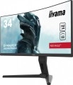IIYAMA Monitor 34 cale GB3467WQSU-B1 VA, UWQHD, 165HZ, 0.4ms, 1500R, HDMI/DPx2, USB