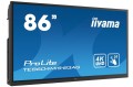 IIYAMA Monitor wielkoformatowy 85.6 cala TE8604MIS-B3AG INFRARED,4K,IPS,24/7,WiFi,7H,OPS SLOT