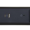 Legrand Przedłużacz 5x2PZ +USB A/C 1,5m czarny