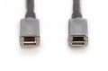 Digitus Kabel połączeniowy hybrydowy AOC USB 3.1 Typ C/USB Typ C 4K 60Hz 15m