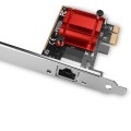 AXAGON Karta sieciowa PCIe PCEE-GIX 1x Gigabit Ethernet port (RJ-45), Intel i210AT, PXE, LP
