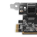 AXAGON Karta sieciowa PCIe PCEE-GRF, 1x Gigabit Ethernet port RJ-45 Realtek LP