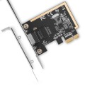 AXAGON Karta sieciowa PCIe PCEE-GRF, 1x Gigabit Ethernet port RJ-45 Realtek LP