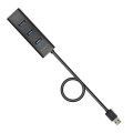 AXAGON HUB 4-portowy HUE-S2BL USB 3.2 Gen 1 charging hub 1.2m   kabel micro USB