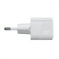 Green Cell  Ładowarka GC PowerGaN 33W PD 3.0 QC 3.0 USB-C biała