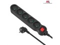 Maclean Listwa zasilająca 5g 1,4m MCE183 2300W czarna