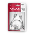 AXAGON BUMM3-AM10AB Kabel Micro-B USB  USB-A 3.2 Gen 1, 1m, 3A, ALU, PVC Czarny