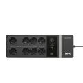 APC Zasilacz BE850G2-GR 850VA, 230V, porty ładowania USB typu C i A, 8 gniazd Schuko CEE 7 (2 przepięcia)