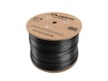 LANBERG KABEL LAN FTP KAT-6 305M DRUT OUTDOOR ŻELOWANY CU CZARNY FLUKE PASSED LANBERG