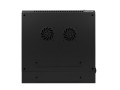 Lanberg Szafa instalacyjna wisząca dwusekcyjna 19'' 9U 600X600mm czarna