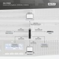 Digitus Zasilacz awaryjny UPS Online Rack 19" LCD, 2000VA/2000W, 4x12V/9Ah, 8xC13, USB, RS232, RJ45