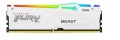 Kingston Pamięć DDR5 Fury Beast RGB  32GB(2*16GB)/5600  CL36 Biała