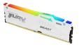 Kingston Pamięć DDR5 Fury Beast  RGB  32GB(2*16GB)/5600  CL40 Biała