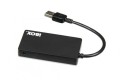 iBOX Hub USB 3.0 Czarny 4-porty, slim IUH3F56 (4x USB 3.0)