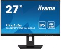 IIYAMA Monitor 27 cali  XUB2792UHSU-B5 4K,IPS,DVI,DP,HDMI,PIP,250cd,USB3.0