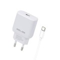Beline Ładowarka sieciowa 30W GaN USB-C + kabel USB-C, biały