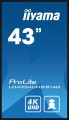 IIYAMA Monitor 43 cale LH4354UHS-B1G 24/7, IPS, ANDROID.11, 4K, SDM, 2x10W