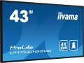 IIYAMA Monitor 43 cale LH4354UHS-B1G 24/7, IPS, ANDROID.11, 4K, SDM, 2x10W
