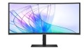Samsung Monitor 34 cale LS34C652VAUXEN VA 3440x1440 UWQHD 21:9 1xHDMI 1xDP 1xUSB-C (90W) 2xUSB 3.0 LAN (RJ45) 5ms HAS Webcam głośniki zakrzywiony 3yrs