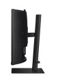 Samsung Monitor 34 cale LS34C652VAUXEN VA 3440x1440 UWQHD 21:9 1xHDMI 1xDP 1xUSB-C (90W) 2xUSB 3.0 LAN (RJ45) 5ms HAS Webcam głośniki zakrzywiony 3yrs