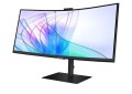 Samsung Monitor 34 cale LS34C652VAUXEN VA 3440x1440 UWQHD 21:9 1xHDMI 1xDP 1xUSB-C (90W) 2xUSB 3.0 LAN (RJ45) 5ms HAS Webcam głośniki zakrzywiony 3yrs