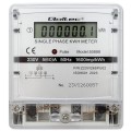 Qoltec Jednofazowy elektroniczny licznik | miernik zużycia energii |    230V | LCD