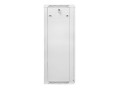 Lanberg Szafa instalacyjna wisząca 19'' 27U 600X450mm szara (drzwi       szklane)