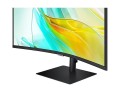 Samsung Monitor 34 cale LS34C652UAUXEN VA 3440x1440 UWQHD 21:9 1xHDMI 1xDP 1xUSB-C(90W) 3xUSB 3.0 LAN (RJ45) 5ms 100Hz HAS+PIVOT zakrzywiony głośniki