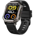 Kumi Smartwatch U3 Pro 1.83 cala 400 mAh Czarny