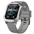 Kumi Smartwatch U3 Pro 1.83 cala 400 mAh Srebrny