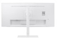 Samsung Monitor 34 cale LS34C650TAUXEN VA 3440x1440 UWQHD 21:9 1xHDMI 1xDP 2xTB 4.0(90W/15W) 3xUSB 3.0 LAN(RJ45) 5ms 100Hz HAS+PIV zakrzyw. gł. biały