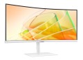 Samsung Monitor 34 cale LS34C650TAUXEN VA 3440x1440 UWQHD 21:9 1xHDMI 1xDP 2xTB 4.0(90W/15W) 3xUSB 3.0 LAN(RJ45) 5ms 100Hz HAS+PIV zakrzyw. gł. biały