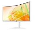 Samsung Monitor 34 cale LS34C650TAUXEN VA 3440x1440 UWQHD 21:9 1xHDMI 1xDP 2xTB 4.0(90W/15W) 3xUSB 3.0 LAN(RJ45) 5ms 100Hz HAS+PIV zakrzyw. gł. biały