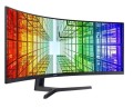 Samsung Monitor 49 cali LS49C950UAUXEN VA 5120x1440 DQHD 32:9 2xHDMI 1xUSB-C (90W) 1xDP 3xUSB 3.0 LAN (RJ45) 4ms HAS głośniki zakrzywiony 3 lata on-si